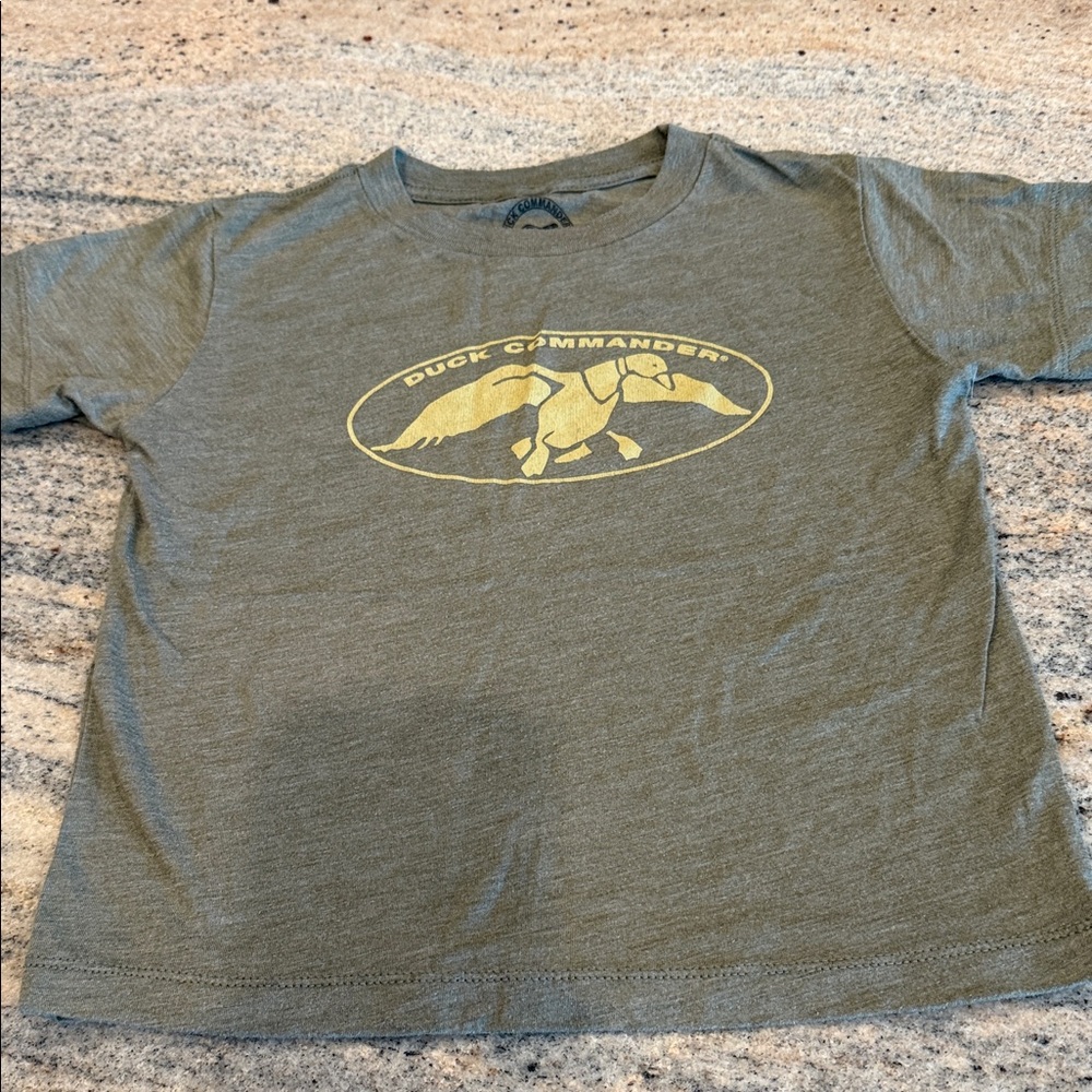 Duck Commander Kids olive Green T-Shirt
